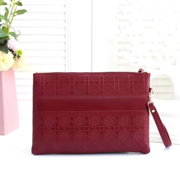 NWT Christian Dior Zip Pouch Clutch - Picture 3 of 7